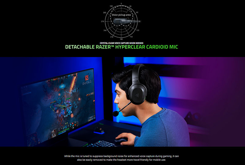 Razer หูฟังเกมไร้สาย Barracuda X