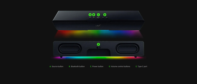 Razer ลำโพงซาวด์บาร์ Leviathan V2 X