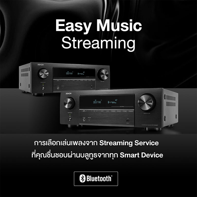 Denon AV Receiver รุ่น AVR-X580BT