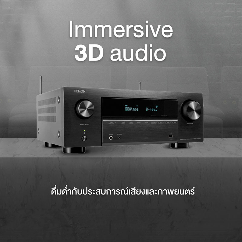 Denon AV Receiver รุ่น AVR-X2800H