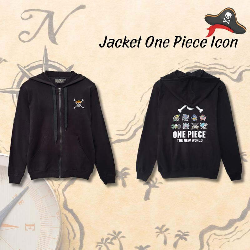 DEXTREME เสื้อแจ็คเก็ตวันพีช Jacket One Piece Icon