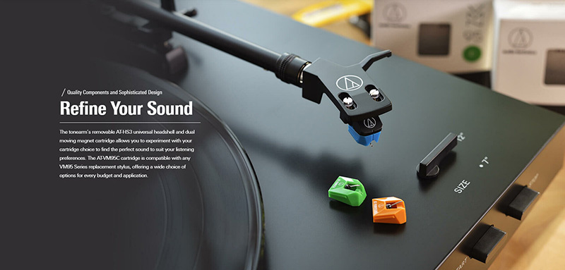 Audio Technica เครื่องเล่นแผ่นเสียง รุ่น AT-LP3XBT