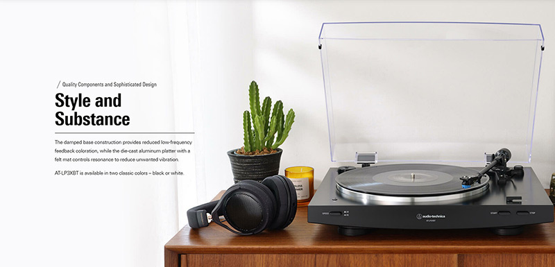 Audio Technica เครื่องเล่นแผ่นเสียง รุ่น AT-LP3XBT