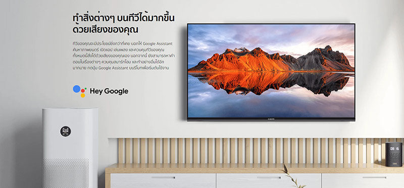 Xiaomi ทีวี 43 นิ้ว 4K Smart TV รุ่น XMI-L43M8-P2SEA