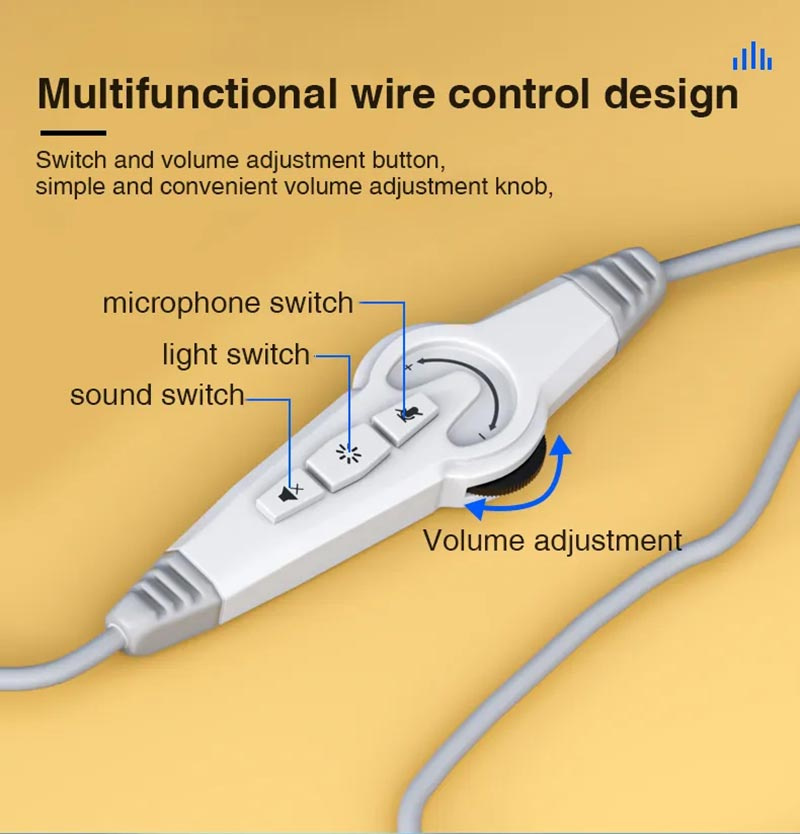 Aula หูฟัง USB 7.1 S505