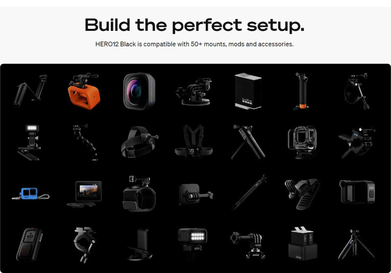 GoPro กล้อง Action รุ่น Hero 12 Black