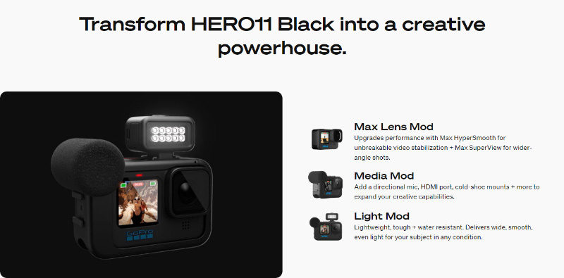 GoPro กล้อง Action รุ่น Hero 11 Black New