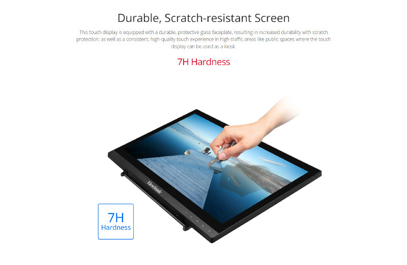 ViewSonic จอคอมพิวเตอร์ 16 นิ้ว รุ่น TD1630-3 Touch Screen