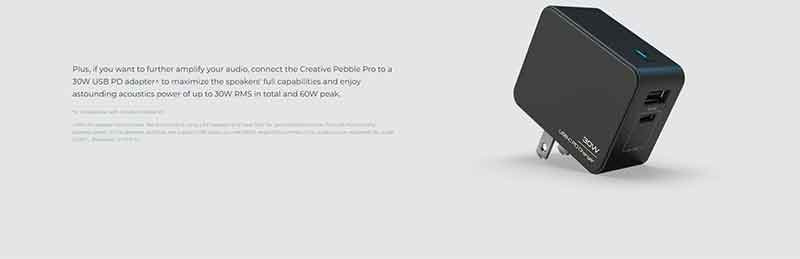 CREATIVE ลำโพงบลูทูธ Pebble Pro