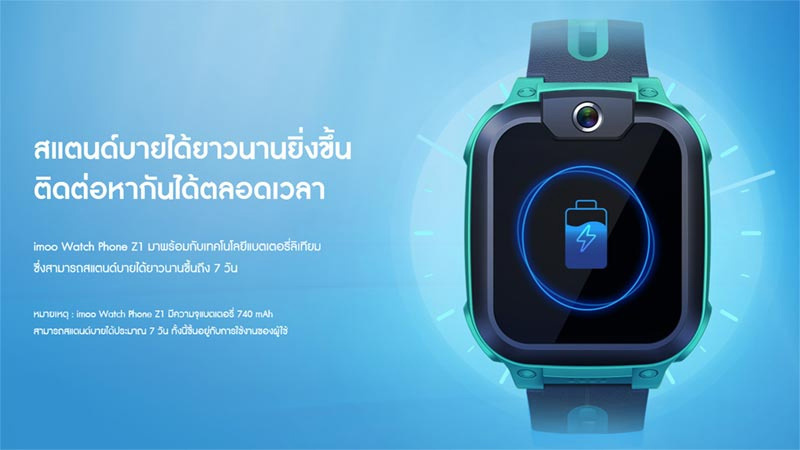 imoo นาฬิกาโทรศัพท์สำหรับเด็ก รุ่น Z1