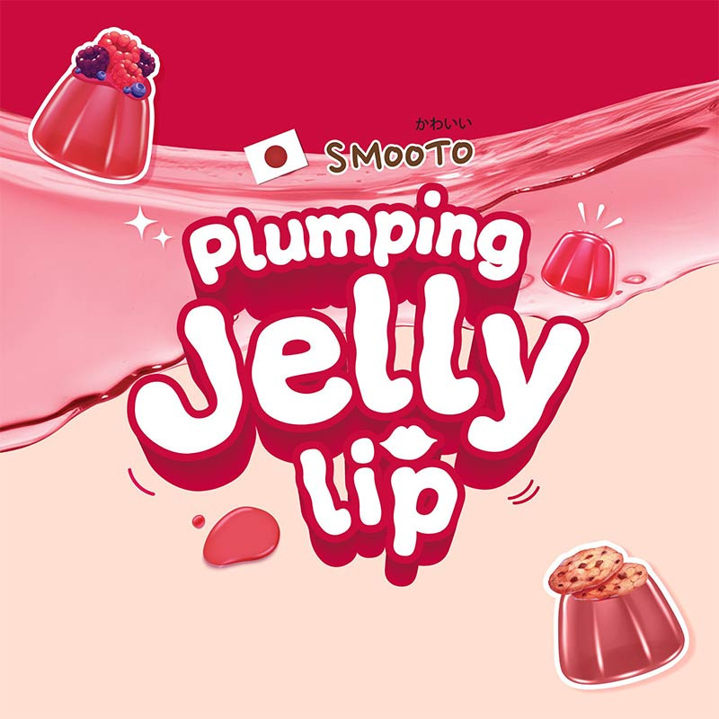 Smooto ลิปสติก Plumping Jelly Lip 2 กรัม (แพ็ก6ชิ้น) title =Smooto ลิปสติก Plumping Jelly Lip 2 กรัม (แพ็ก6ชิ้น)