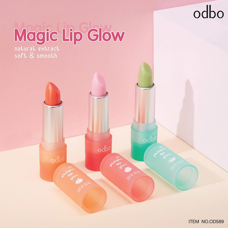 Odbo ลิปบาล์ม Magic Lip Glow OD589 3 กรัม