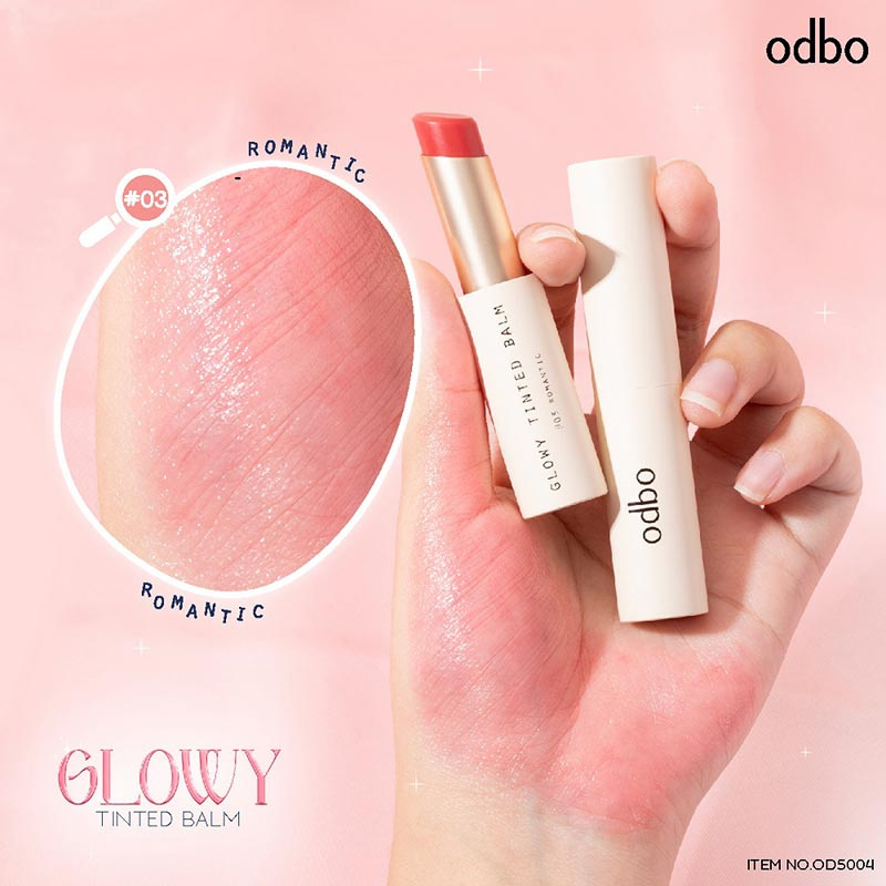 Odbo ลิปทินส์บาล์ม Glowy Tinted Balm OD5004 3 กรัม