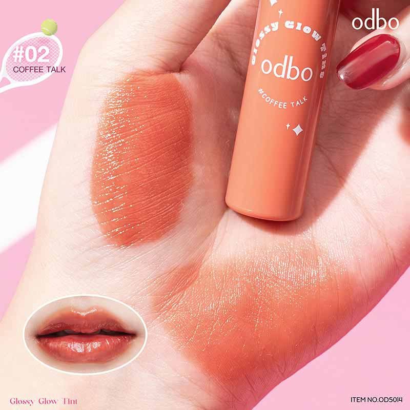 Odbo ลิปกลอส Glossy Glow Tint OD5014 2.5 กรัม