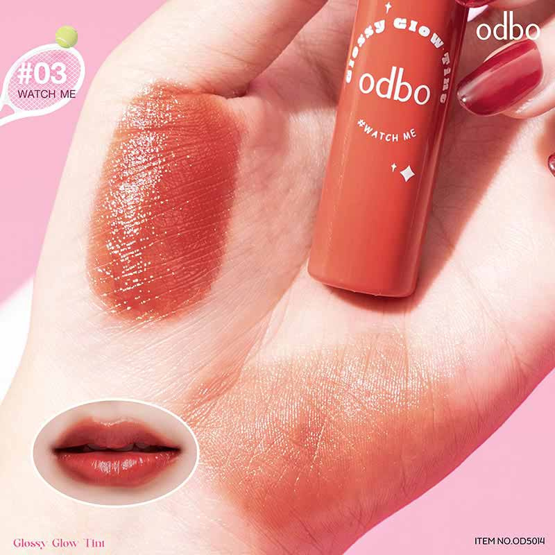 Odbo ลิปกลอส Glossy Glow Tint OD5014 2.5 กรัม