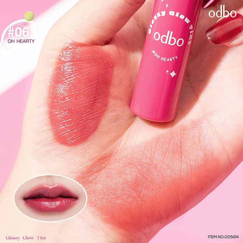 Odbo ลิปกลอส Glossy Glow Tint OD5014 2.5 กรัม