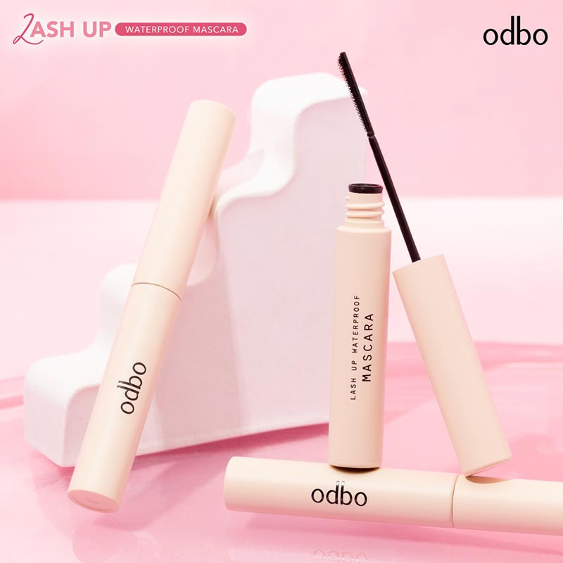 Odbo มาสคาร่าปัดขนคิ้ว Lash Up Waterproof Mascara OD9007 4.5 กรัม