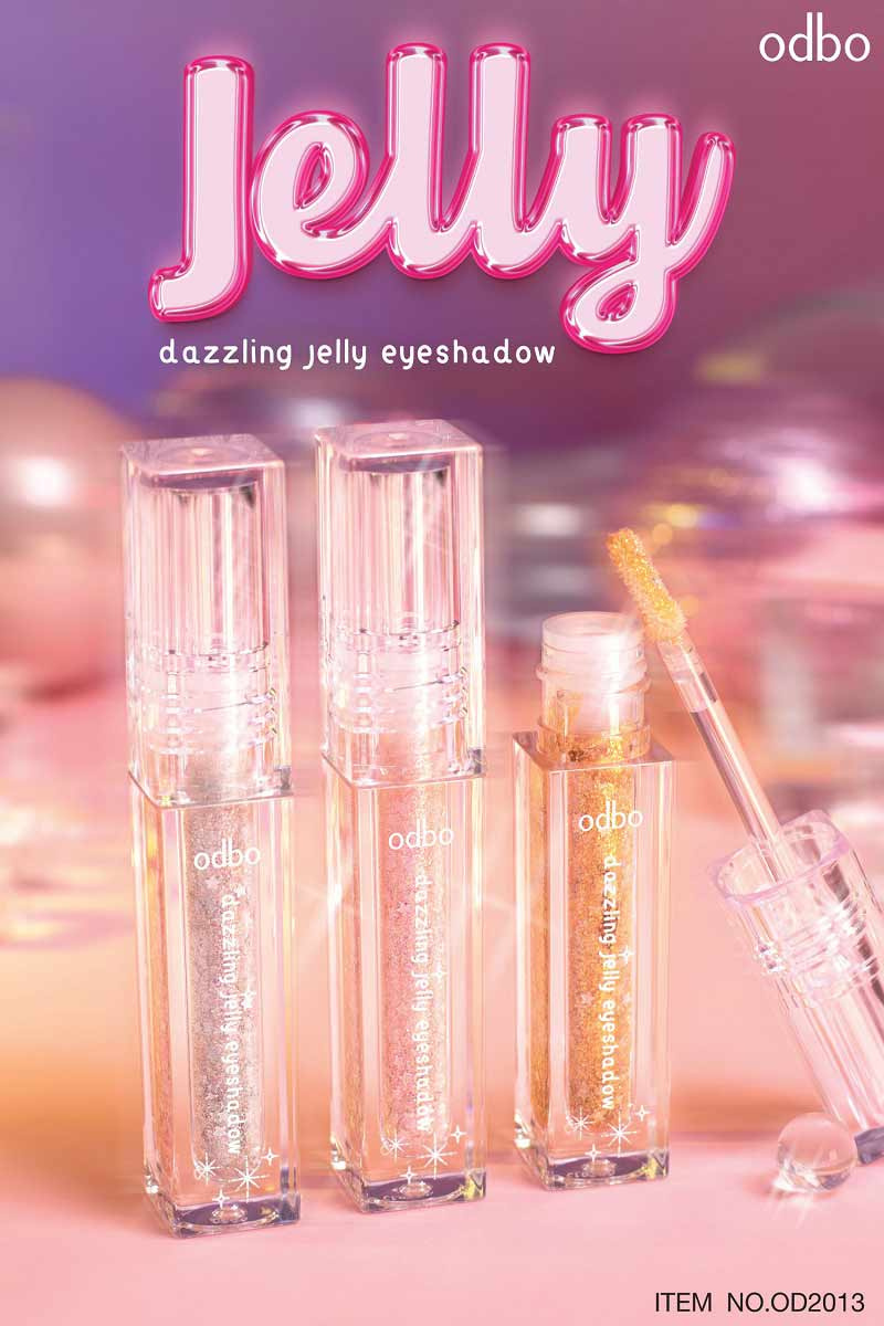 Odbo อายแชโดว์ Dazzling Jelly Eyeshadow OD2013 3 กรัม