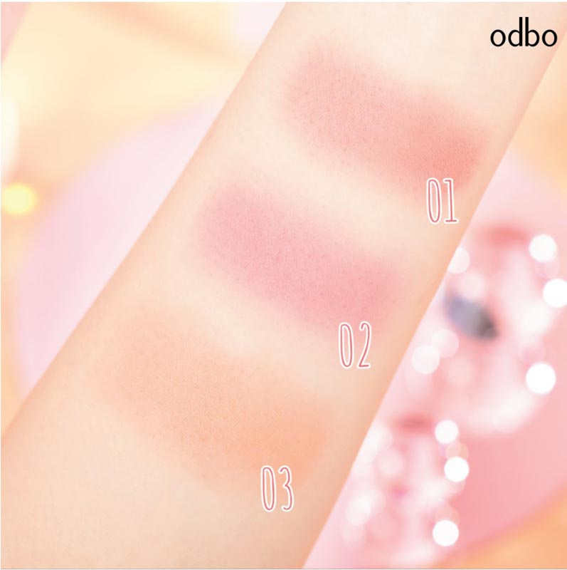 Odbo บัลชออน Hello Blusher OD1300 4 กรัม