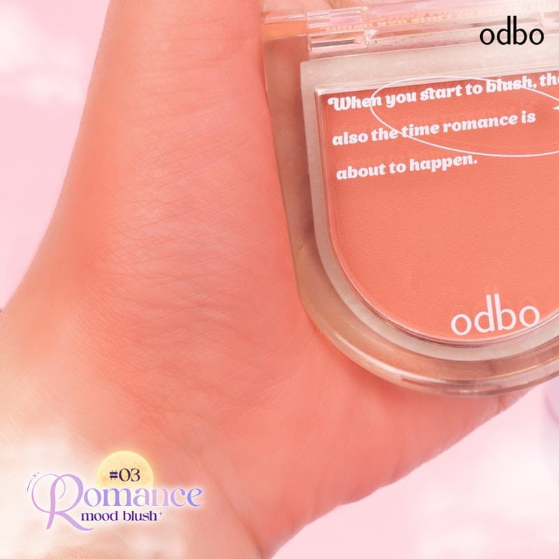 Odbo บลัชออน Romance Mood Blush OD1319 2.8 กรัม