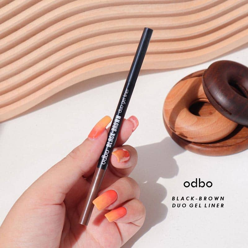 Odbo อายไลเนอร์ Black-Brown Duo Gel Liner OD359 0.2 กรัม