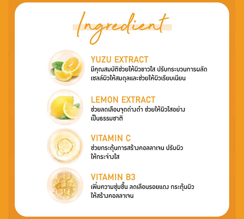 Baby Bright โลชั่นกันแดดผิวกาย Yuzu Lemon Sun Lotion SPF30 PA+++ 450 มล.