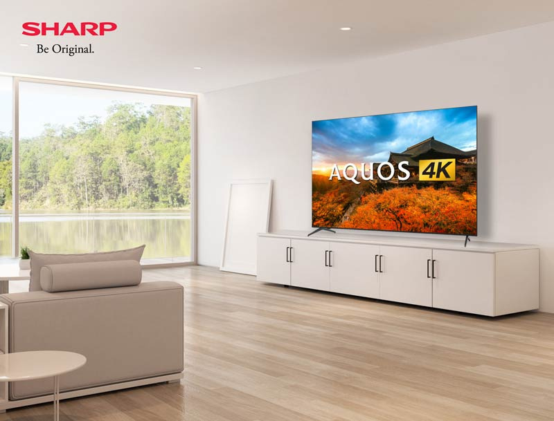 Sharp 4K Ultra HD Google TV ทีวี รุ่น 4T-C65FJ1X ขนาด 65 นิ้ว