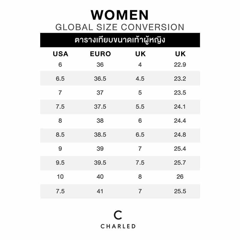 Charled รองเท้าผ้าใบ พื้นนุ่ม รุ่น RW5001