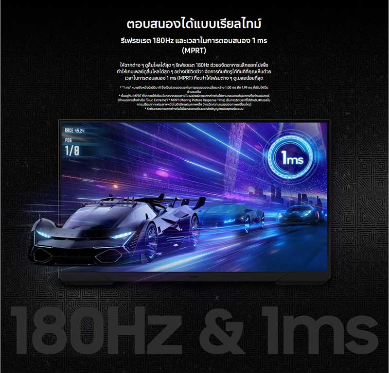 Samsung จอคอมพิวเตอร์เกม 27 นิ้ว Odyssey G3 G30D FHD 180Hz