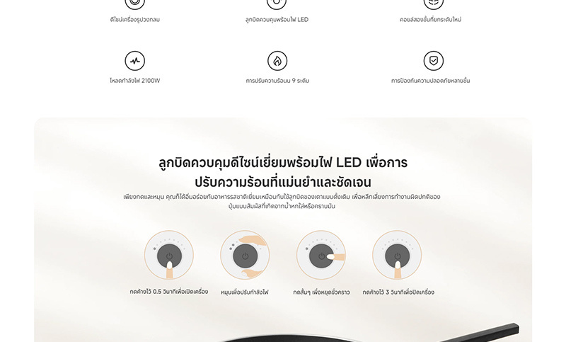 Xiaomi เตาแม่เหล็กไฟฟ้า รุ่น DCL002CM-4