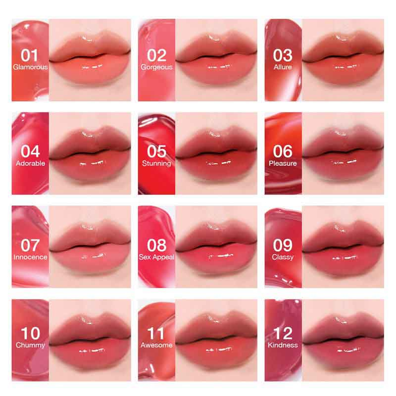 Merrezca ลิปทินท์ Jelly Lip Tint