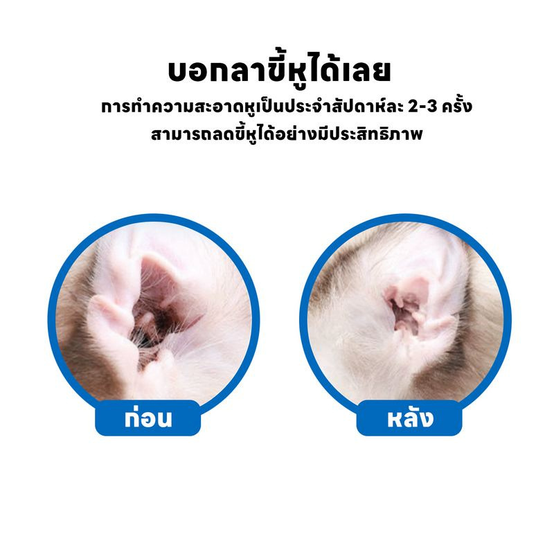 YOYOPET สำลีก้านสัตว์เลี้ยงหัวตัก