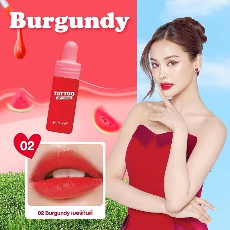 Jula Herb ลิปแทททูเซรั่ม Watermelon Tattoo Lip Serum 2.5 กรัม