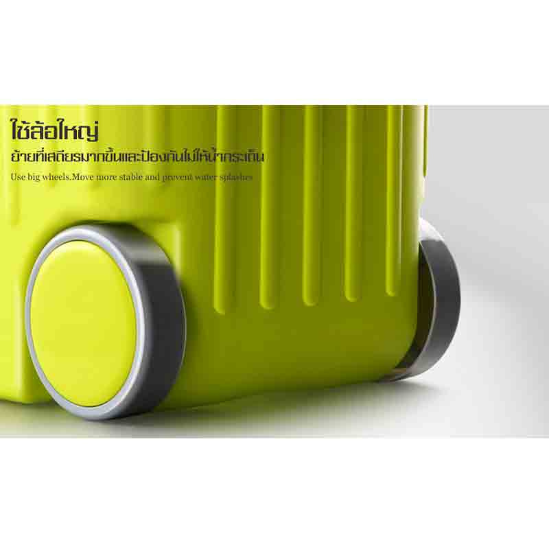 ALLSKING ชุดถังปั่น Spin Mop ทรงกลมพร้อมผ้า