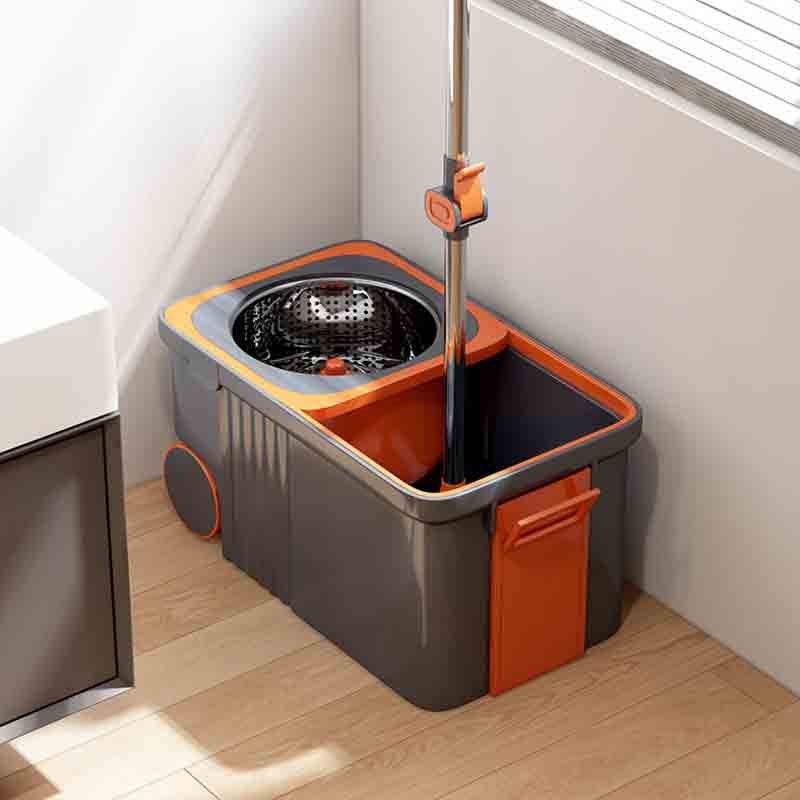 ALLSKING ชุดถังปั่น Spin Mop ทรงกลมพร้อมผ้า