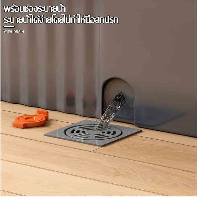 ALLSKING ชุดถังปั่น Spin Mop ทรงกลมพร้อมผ้า