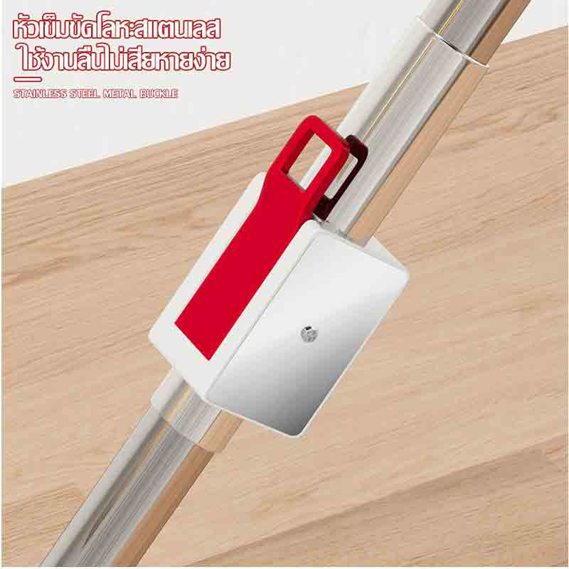 ALLSKING ชุดถังปั่น Spin Mop ทรงกลมพร้อมผ้า