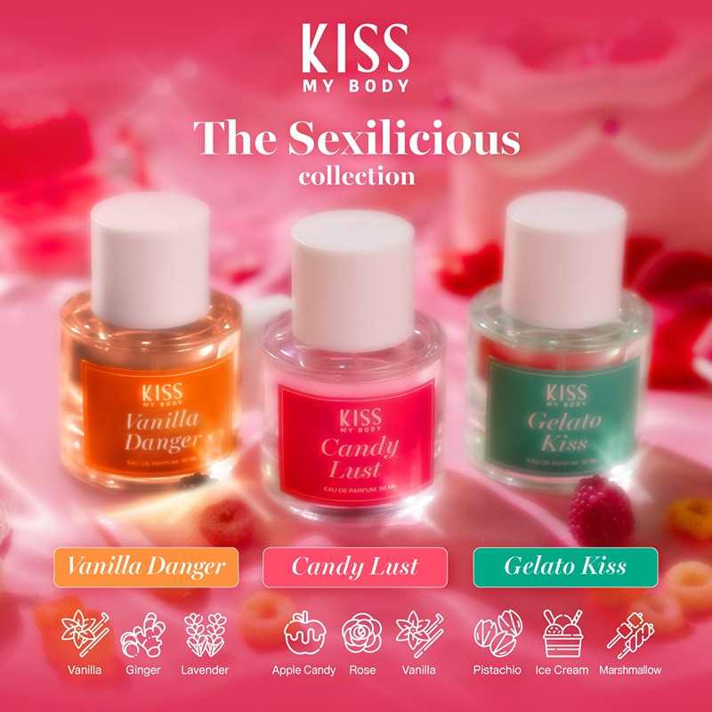 Kiss My Body น้ำหอม Eau De Perfum Vanilla Danger 50 มล.