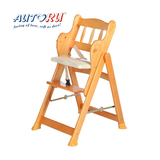 เก้าอี้นั่งทานข้าวเด็ก Autoru รุ่น High Wooden Chair AUHC01 เก้าอี้นั่งทานข้าวเด็ก Autoru รุ่น High Wooden Chair AUHC01