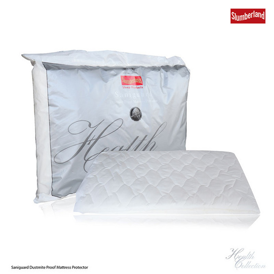 Slumberland Bed Protector ผ้ารองกันเปื้อนรัดมุมกันไรฝุ่น Slumberland Bed Protector ผ้ารองกันเปื้อนรัดมุมกันไรฝุ่น