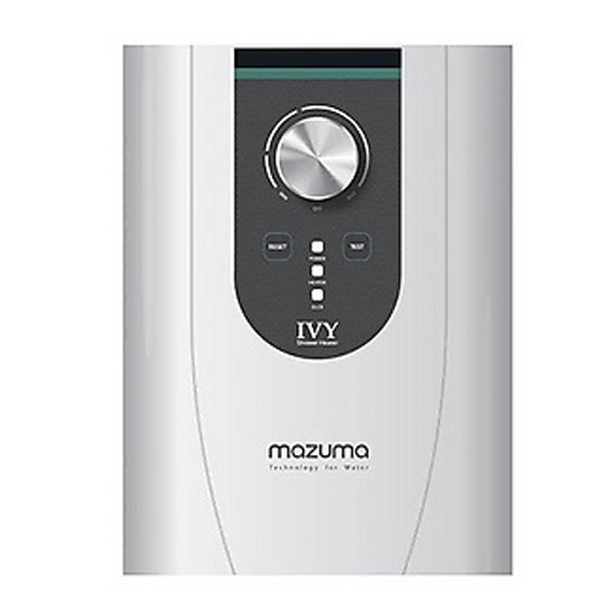 เครื่องทำน้ำอุ่น Mazuma รุ่น IVY 4.5 4,500 วัตต์ เครื่องทำน้ำอุ่น Mazuma รุ่น IVY 4.5 4,500 วัตต์