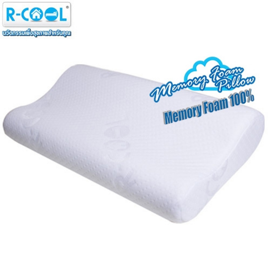 R-Cool Memory Foam Curve Pillow (ขนาดใหญ่) R-Cool Memory Foam Curve Pillow (ขนาดใหญ่)