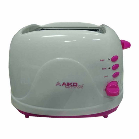 เครื่องปิ้งขนมปัง AIKO รุ่น KT-600G สีชมพู เครื่องปิ้งขนมปัง AIKO รุ่น KT-600G สีชมพู