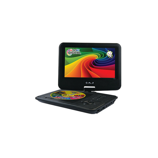 AJ เครื่องเล่นดีวีดีพกพารุ่น PCD-9 Digital TV 9นิ้ว 48 ช่อง AJ เครื่องเล่นดีวีดีพกพารุ่น PCD-9 Digital TV 9นิ้ว 48 ช่อง