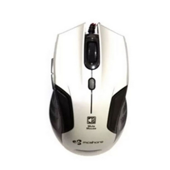 Mcshore Gaming รุ่น GM109S สีเงิน USB Port ความละเอียด 800-2400dpi Mcshore Gaming รุ่น GM109S สีเงิน USB Port ความละเอียด 800-2400dpi