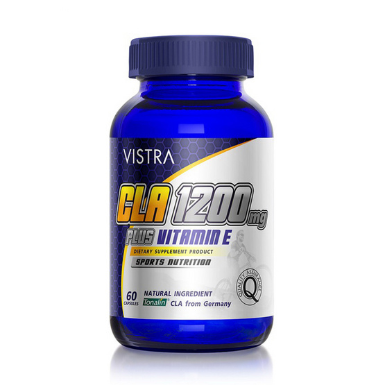 VISTRA CLA 1200 MG PLUS VITAMIN E บรรจุ 60 เม็ด VISTRA CLA 1200 MG PLUS VITAMIN E บรรจุ 60 เม็ด