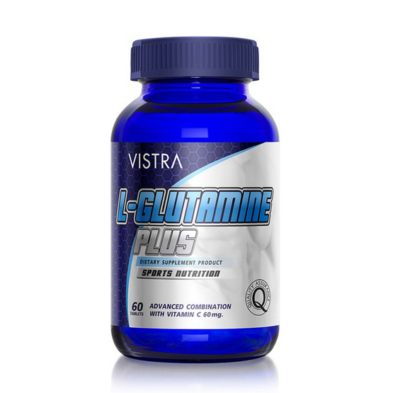 VISTRA L-GLUTAMINE PLUS บรรจุ 60 เม็ด VISTRA L-GLUTAMINE PLUS บรรจุ 60 เม็ด