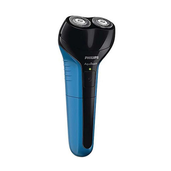 Philips เครื่องโกนหนวดไฟฟ้าแบบเปียกและแห้ง รุ่น AT600/15 Philips เครื่องโกนหนวดไฟฟ้าแบบเปียกและแห้ง รุ่น AT600/15