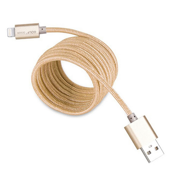 Golf Lightning Metal USB Cable Golf Lightning Metal USB Cable