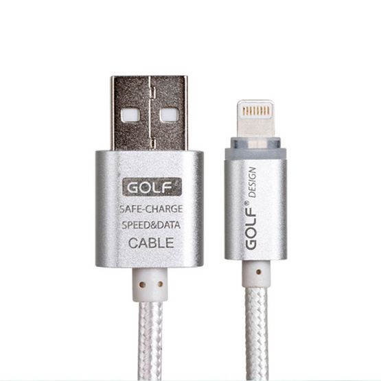 Golf Lightning Metal USB Cable Golf Lightning Metal USB Cable